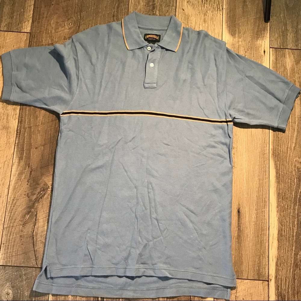 New Cambridge Polo Cotton Shirt M